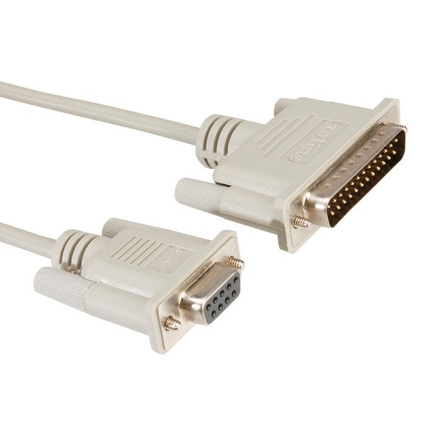EAN 7611990110148 - ROLINE Modem Cable, DB9 F - DB25 M 3.0 m cable de serie imagen 1