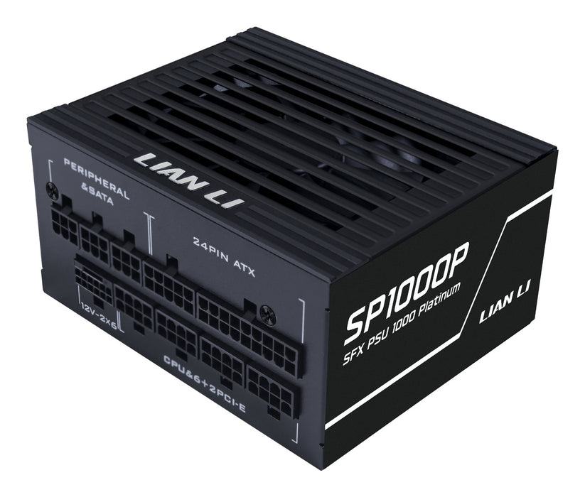 EAN 4718466019769 - Lian Li SP1000P unidad de fuente de alimentación 1000 W 24-pin ATX SFX Negro imagen 2