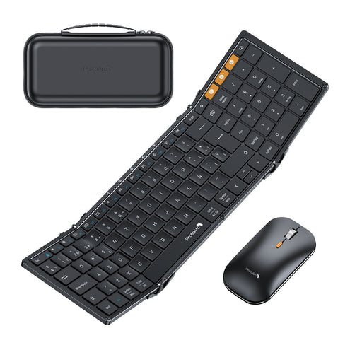 EAN 6931446902358 - ProtoArc XKM01 teclado para móvil QWERTY Español USB + Bluetooth Negro imagen 1