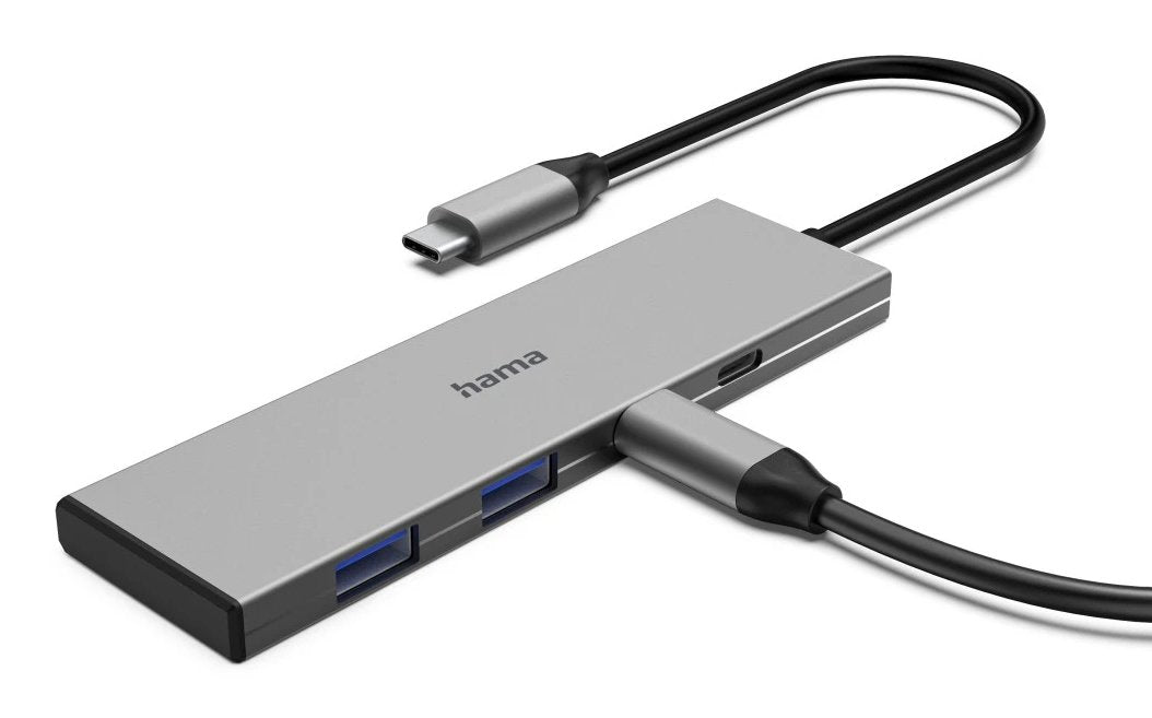 EAN 4047443542533 - Hama 00200147 hub de interfaz USB Tipo C 10000 Mbit/s Gris imagen 4