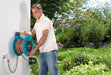 EAN 4078500265003 - Gardena 2650-20 carrete de manguera de jardín Carrete de pared Manual Negro, Turquesa imagen 2