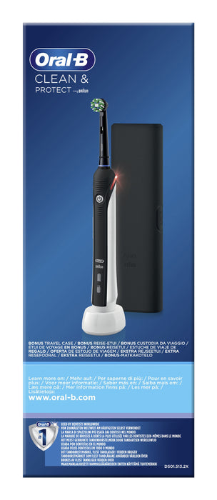 EAN 4210201399506 - Oral-B Clean & Protect Adulto Cepillo dental giratorio Negro imagen 4