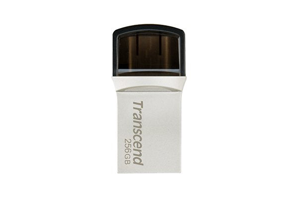EAN 0760557864943 - Transcend JetFlash 890 unidad flash USB 256 GB USB Type-A / USB Type-C 3.2 Gen 1 (3.1 Gen 1) Plata imagen 1