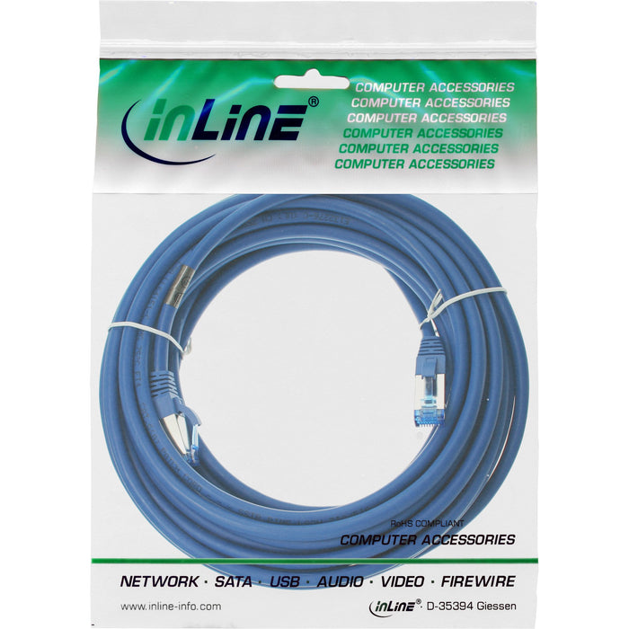 EAN 4043718088751 - InLine 4043718088751 cable de red Azul 7,5 m Cat6a S/FTP (S-STP) imagen 4