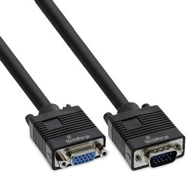 EAN 4260664878155 - MediaRange MRCS249 cable VGA 2 m VGA (D-Sub) Negro imagen 1