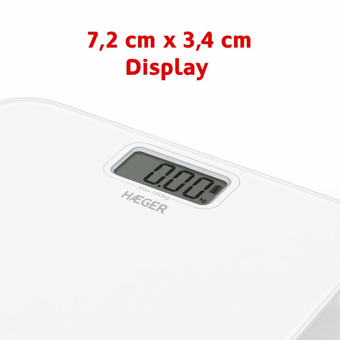 EAN 5608475041761 - Haeger BS-DIG.015A báscula de baño Rectángulo Blanco Báscula personal electrónica imagen 4