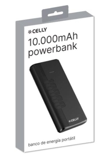 EAN 8021735203230 - Celly PBENERGY10SP batería externa 10000 mAh Negro imagen 2