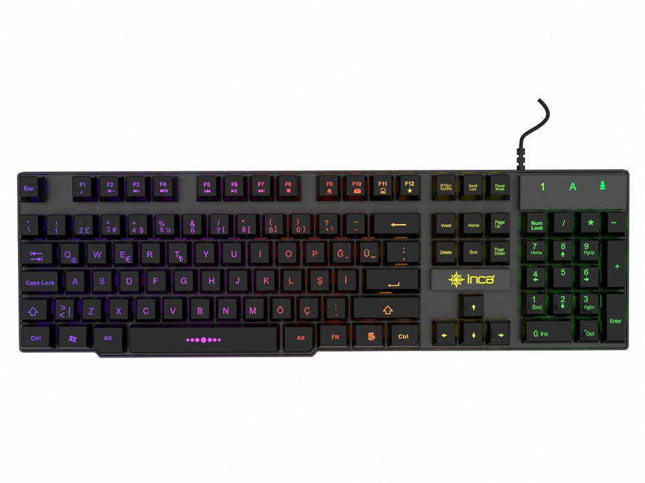 EAN 8697980470118 - Inca IKG-446 teclado Juego USB Negro imagen 1