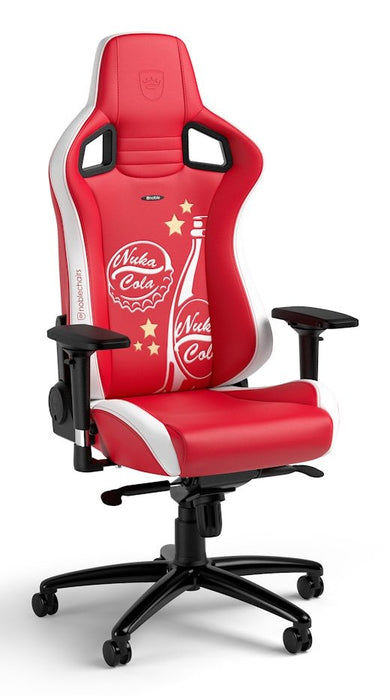 EAN 4251442507831 - noblechairs EPIC Silla para videojuegos de PC Asiento acolchado Rojo, Blanco imagen 5