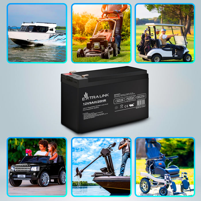 EAN 5903148916569 - Extralink AKUMULATOR BATTERY ACCUMULATOR AGM 12V 9AH Sealed Lead Acid (VRLA) imagen 19