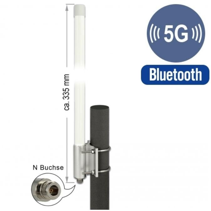 EAN 4043619126316 - DeLOCK 12631 antena para red Antena omnidireccional Clase N imagen 2