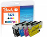EAN 7640366812775 - Peach PI500-389 cartucho de tinta 4 pieza(s) Original Rendimiento estándar Negro, Cian, Magenta, Amarillo imagen 1