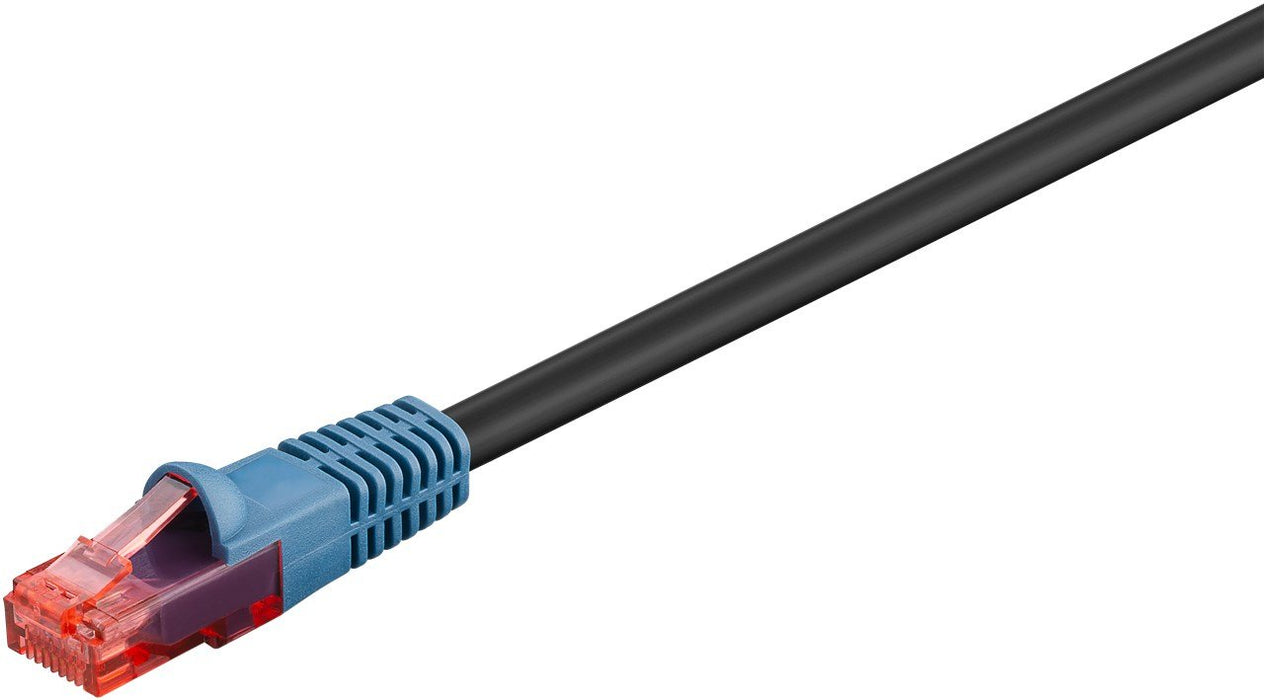 EAN 4040849943966 - Goobay 94396 cable de red Negro 60 m Cat6 U/UTP (UTP) imagen 1
