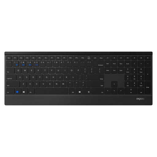 EAN 6940056187512 - Rapoo 9500M teclado Ratón incluido RF inalámbrico QWERTZ Alemán Negro imagen 1