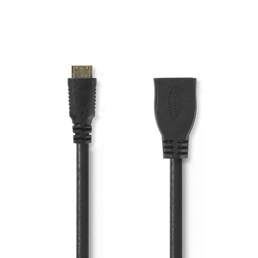 EAN 5412810269709 - Nedis CVGP34590BK02 cable HDMI 0,2 m HDMI Type C (Mini) HDMI tipo A (Estándar) Negro imagen 1