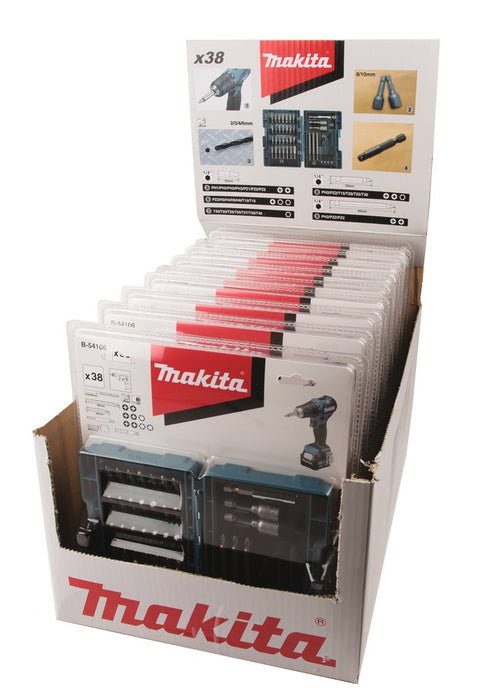 EAN 0088381477062 - Makita B-54106 punta de destornillador 38 pieza(s) imagen 3