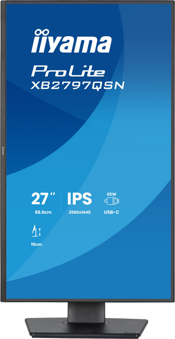 EAN 4948570125913 - iiyama ProLite XB2797HSN-B1 pantalla para PC 68,6 cm (27") 1920 x 1080 Pixeles Full HD LCD Negro imagen 3