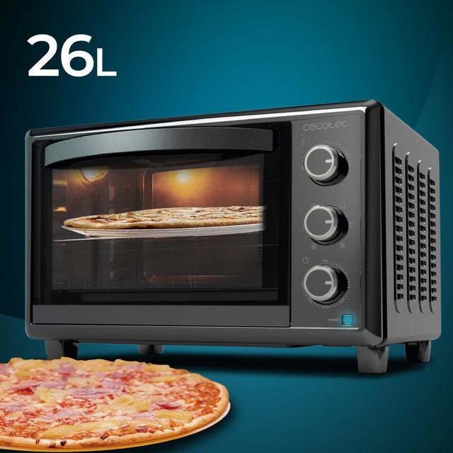 EAN 8435484038188 - Cecotec 03818 horno 26 L 1500 W Negro imagen 3