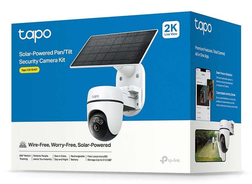 EAN 1210002608220 - TP-Link Tapo C610 KIT Bombilla Cámara de seguridad IP Exterior 2304 x 1296 Pixeles Techo/Pared/Poste imagen 4