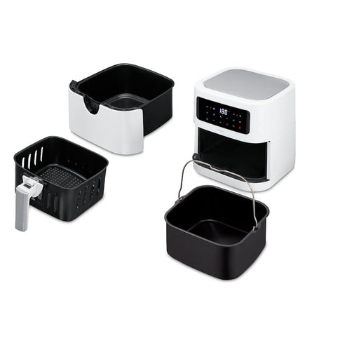 EAN 4061275214819 - MEDION LIFE E40 XL Sencillo 5,2 L Independiente Freidora de aire caliente Blanco imagen 2