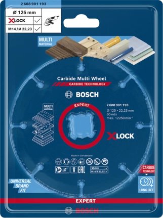 EAN 4059952567518 - Bosch EXPERT CARBIDE MULTI WHEEL Corte del disco imagen 6