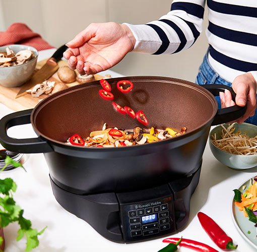EAN 5038061135022 - Russell Hobbs 28270-56 olla multi-cocción 6,5 L 750 W Negro imagen 8