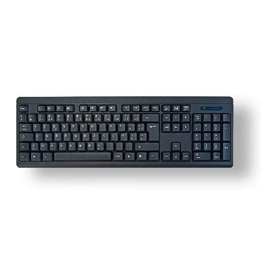 EAN 3700224762353 - MCL ACK-301W/N teclado Universal RF inalámbrico AZERTY Francés Negro imagen 1