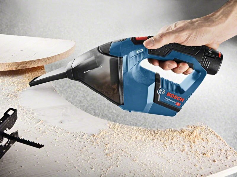 EAN 3165140910712 - Bosch GAS 12V Professional aspiradora de mano Negro, Azul, Rojo Sin bolsa imagen 3