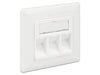 EAN 4043619861941 - DeLOCK 86194 toma de corriente RJ-45 Plata, Blanco imagen 1