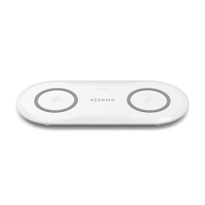 EAN 8435739903469 - AISENS ASCH-15W2WC059-W cargador de dispositivo móvil Auriculares, Smartphone Cargador inalámbrico Interi imagen 2
