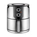 EAN 4011689586552 - Unold 58655 freidora Doble 5 L 1400 W Freidora de aire caliente Negro, Acero inoxidable imagen 1