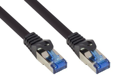 EAN 4014619170791 - Alcasa 8060-SF003S cable de red Negro 0,25 m Cat6a S/FTP (S-STP) imagen 1