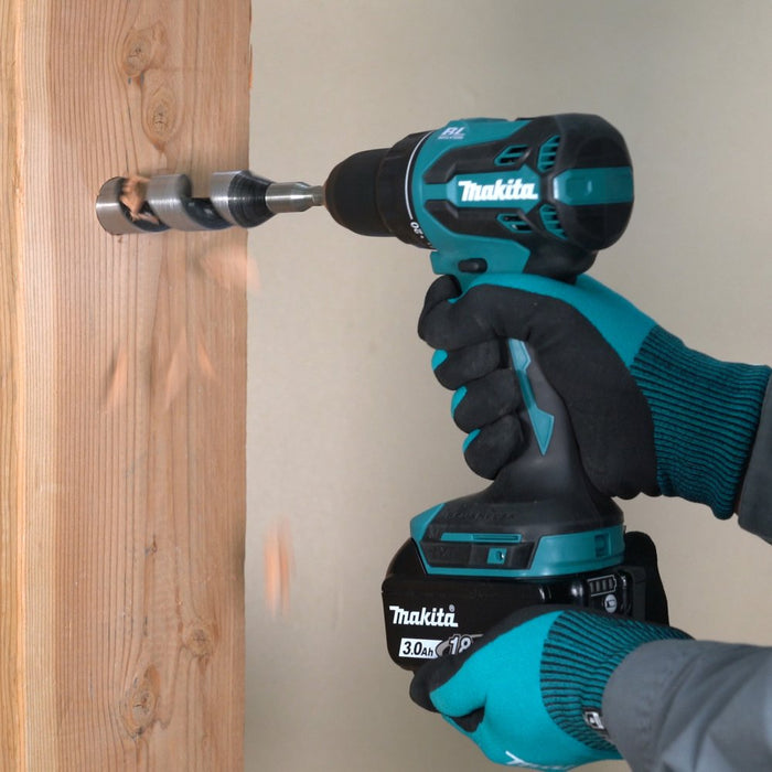 EAN 197050009845 - Makita DDF490Z taladro 1900 RPM Sin llave 1,7 kg Azul, Negro imagen 17