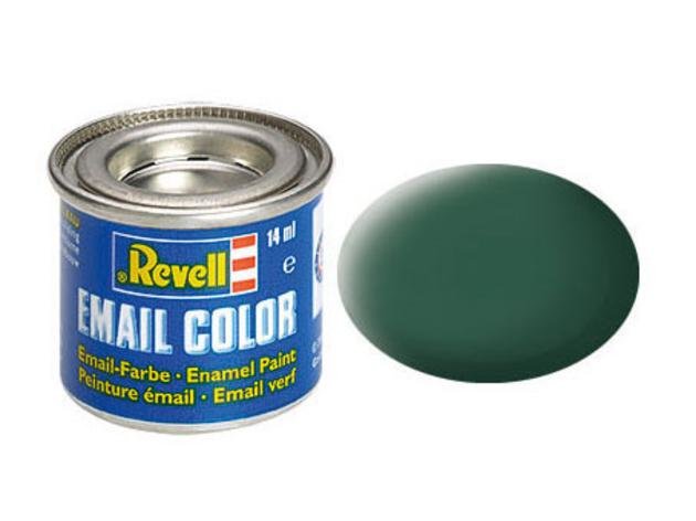 EAN 0000042027577 - Revell Dark green, mat 14 ml-tin parte y accesorio de modelo a escala Pintura imagen 1