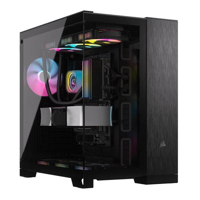 EAN 0840006688853 - Corsair CC-9011283-WW carcasa de ordenador Midi Tower Aluminio, Negro imagen 1