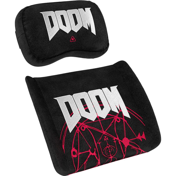 EAN 4251442507244 - noblechairs DOOM Edition Set de almohadas Negro 2 pieza(s) imagen 2