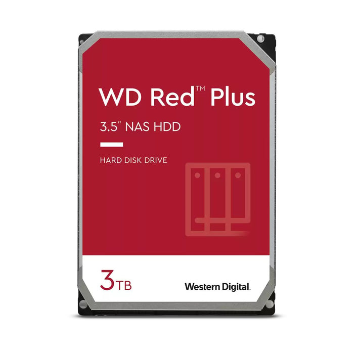 EAN 0718037899787 - Western Digital Red Plus WD30EFPX disco duro interno 3 TB 5400 RPM 256 MB 3.5" Serial ATA III imagen 1