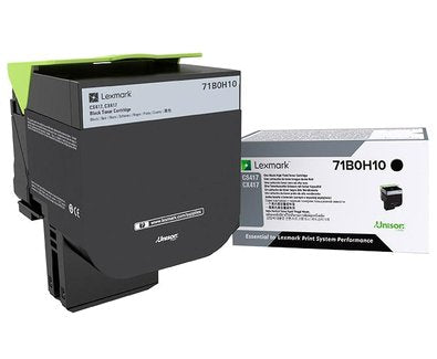EAN 734646642613 - Lexmark 71B0H10 cartucho de tóner 1 pieza(s) Original Negro imagen 1