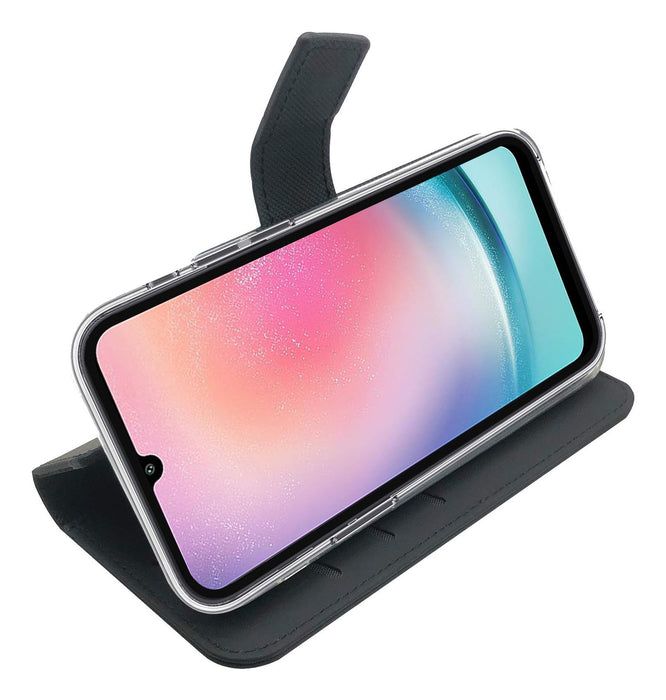 EAN 8021735200840 - Celly WALLY funda para teléfono móvil 16,5 cm (6.5") Funda cartera Negro imagen 3