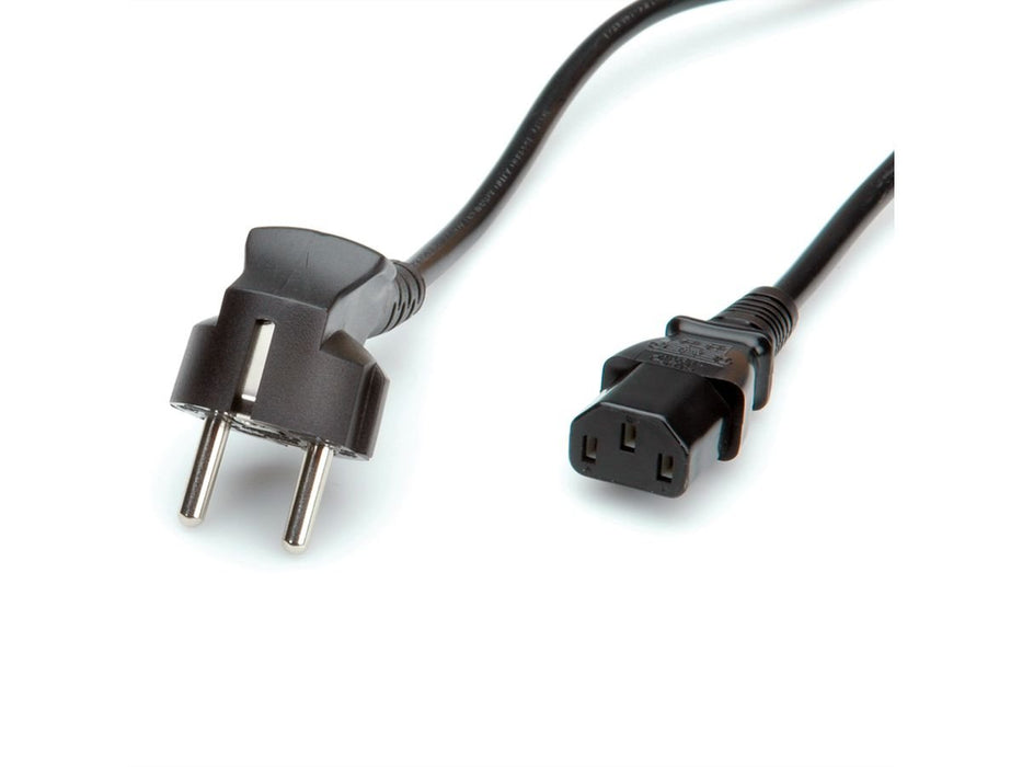 EAN 7630049632097 - ROLINE 19.08.1014 cable de transmisión Negro 3 m CEE 7/7 C13 acoplador imagen 2