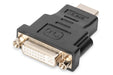 EAN 4016032296195 - Digitus AK-330505-000-S cambiador de género para cable HDMI Type A (Standard) DVI-I, (24+5) Negro imagen 1