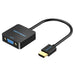 EAN 6922794743526 - Vention ACPBB adaptador de cable de vídeo 0,15 m HDMI tipo A (Estándar) VGA (D-Sub) Gris imagen 1