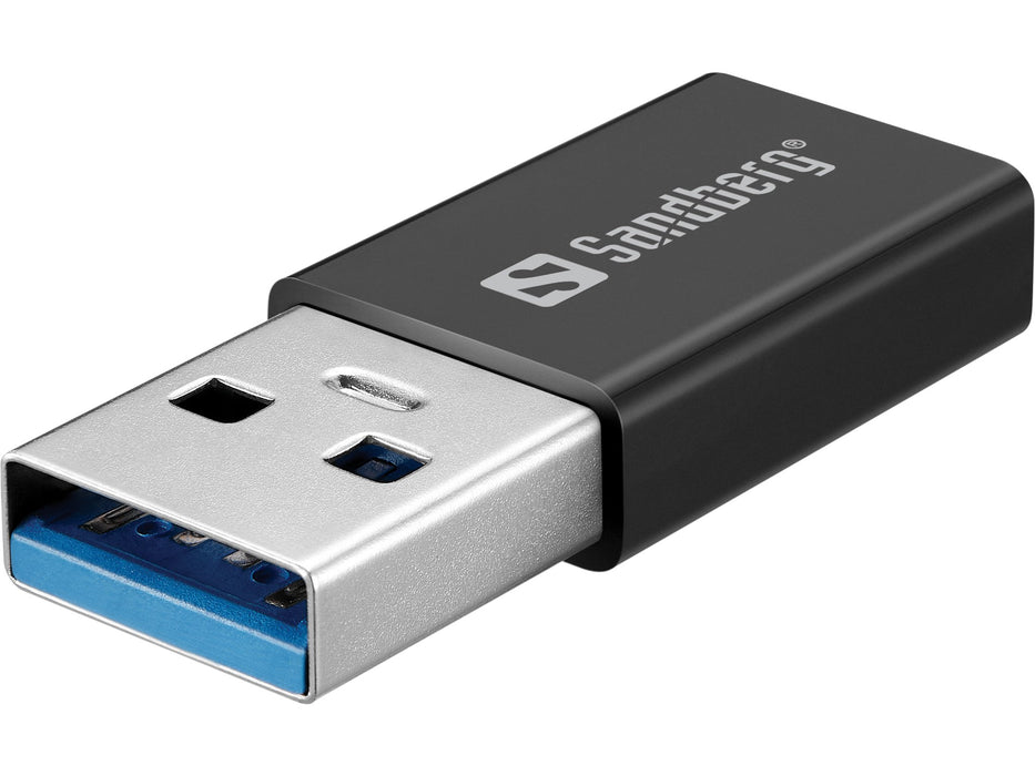 EAN 5705730136627 - Sandberg USB-C/A DVD Drive unidad de disco óptico DVD Super Multi DL Negro imagen 3