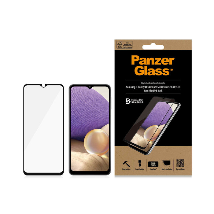 EAN 5711724073069 - PanzerGlass ® Screen Protector Samsung Galaxy A13 | A23 | A23 5G | M13 | M23 5G | M33 5G Protector de pan imagen 3