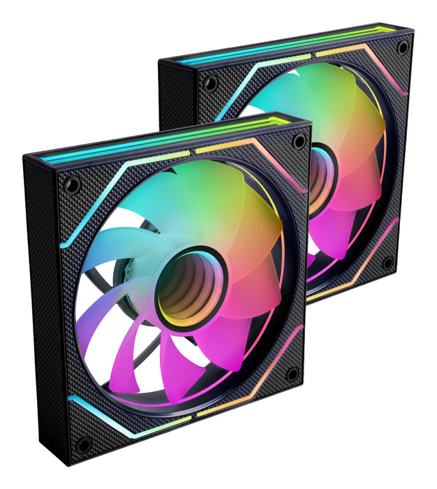 EAN 8435693109907 - Mars Gaming MF3DPROX2R sistema de refrigeración para ordenador Carcasa del ordenador Ventilador 12 cm Neg imagen 1