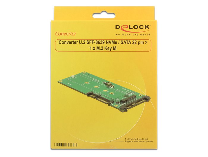 EAN 4043619628643 - DeLOCK 62864 tarjeta y adaptador de interfaz Interno M.2 imagen 5