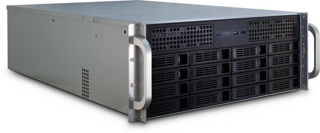 EAN 4260133126411 - Inter-Tech 4U-4416L Estante Negro, Plata imagen 1