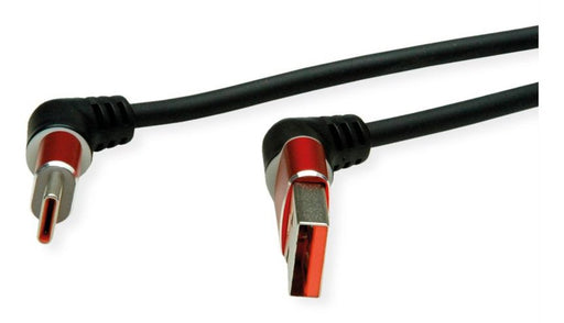 EAN 7630049632851 - ROLINE 11.02.8346 cable USB USB 2.0 2 m USB C USB A 0,48 Gbit/s Negro, Rojo imagen 2