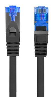 EAN 5901969435061 - Lanberg PCF6A-10CC cable de red Negro 0,25 m Cat6a S/FTP (S-STP) imagen 2