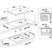 EAN 8003437071539 - Whirlpool WB B8360 NE BM Negro Integrado 60 cm Con placa de inducción 4 zona(s) imagen 7
